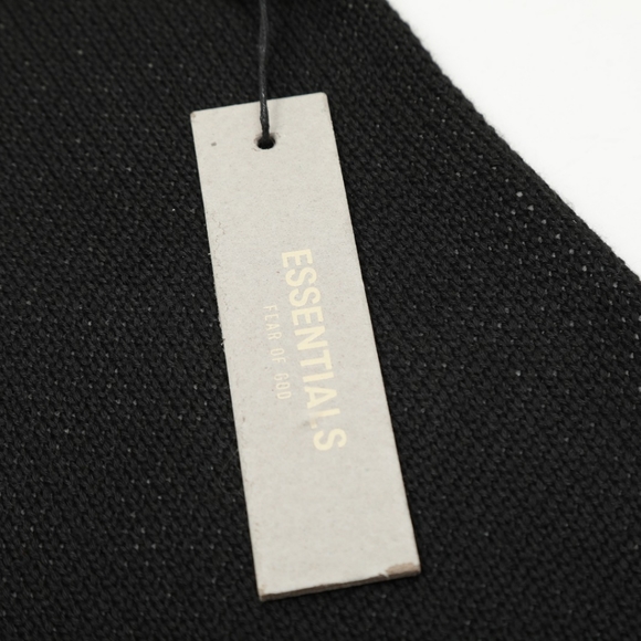FOG FEAR OF GOD ESSENTIALS. black  hooded sweater - Picture 5 of 9